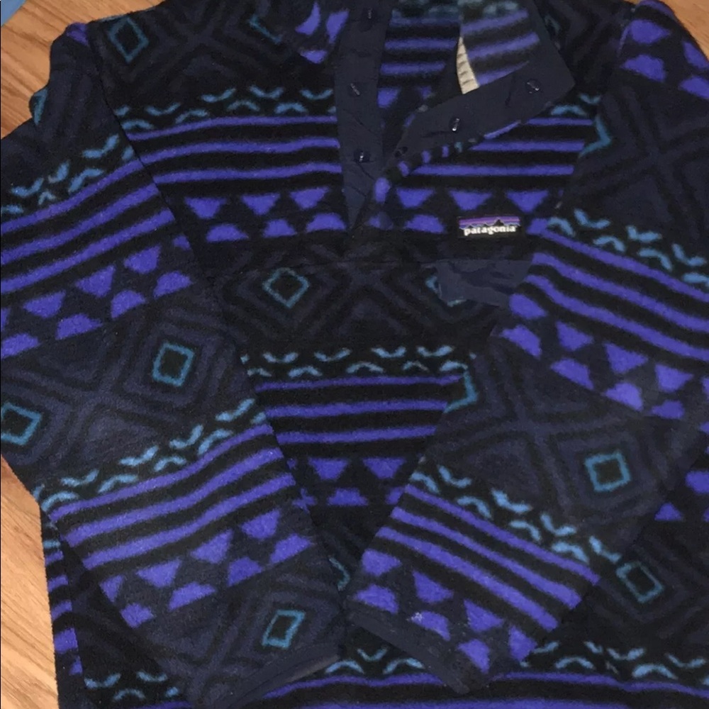 Patagonia pull over fleece synchilla men’s xxs